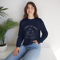 Load image into Gallery viewer, Christmas Nativity Sweatshirt — “A Thrill of Hope” Cozy Holiday Crewneck