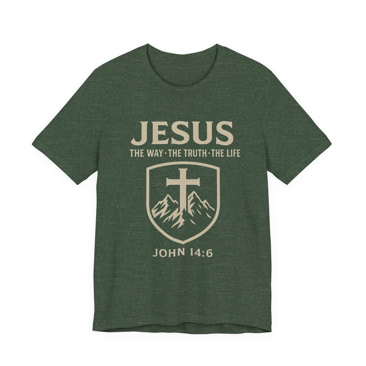 Christian Shirt for Men – Perfect Gift for Him | Inspirational Jesus Tee, Scripture Faith Shirt, Religious Gift, Christian Casual Wear, Gift for Believers